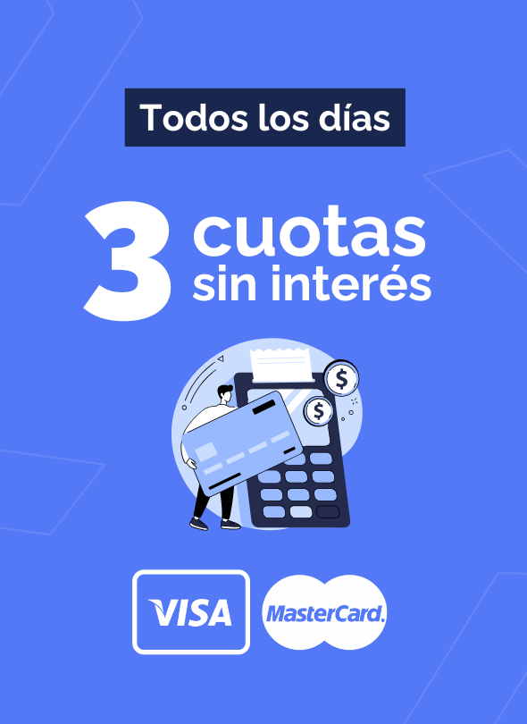 visa master 3 cuotas